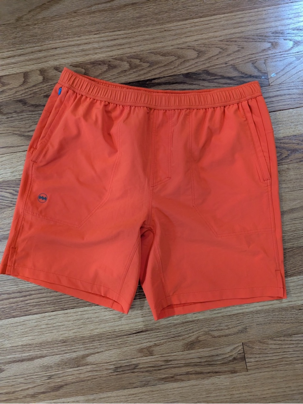 Janji Transit Tech Shorts - Men’s 7-inch Inseam - L - Solar Flare